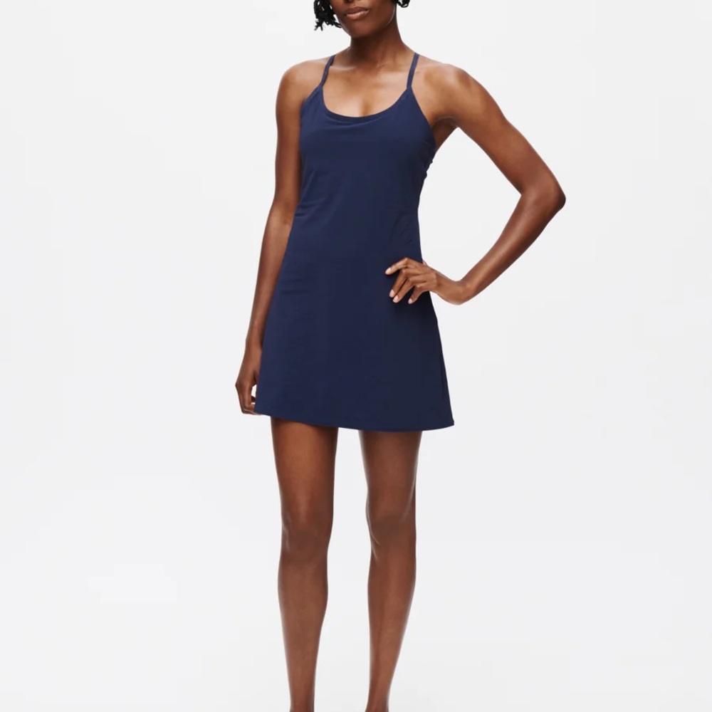 Outdoor Voices, The Exercise Dress, Navy Blue